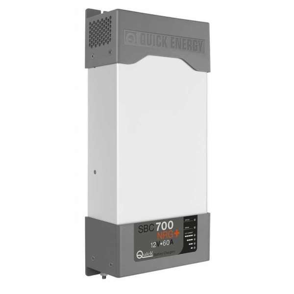 CARICABATTERIA QUICK SBC 700 NRG 12V 60 A 3 USCITE S/PANNELLO
